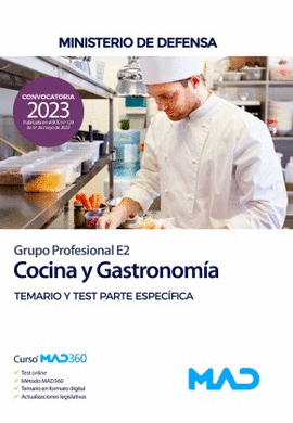 COCINA Y GASTRONOM�A (GRUPO PROFESIONAL E2)