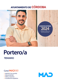 PORTERO;A AYUNTAMIENTO DE CRDOBA TEMARIO (2024)