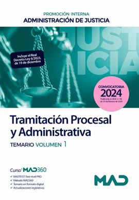 CUERPO DE TRAMITACI�N PROCESAL Y ADMINISTRATIVA (PROMOCI�N INTERNA) DE LA ADMINISTRACION