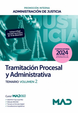 CUERPO DE TRAMITACI�N PROCESAL Y ADMINISTRATIVA (PROMOCI�N INTERNA) DE LA ADMINISTRACION