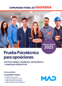 PRUEBA PSICOTECNICA PARA OPOSICIONES ADMINISTRACION NAVARRA