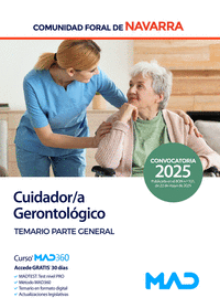 CUIDADOR/A GERONTOLOGICO TEMARIO PARTE GENERAL NAVARRA