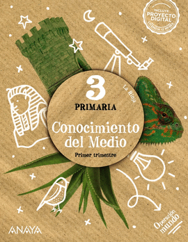 CONOCIMIENTO DEL MEDIO 3�PRIMARIA. OPERACION MUNDO. LA RIOJA 2022