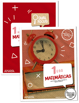 MATEMATICAS 1�ESO + DUAL FOCUS MONOVOLUMEN ANDALUC