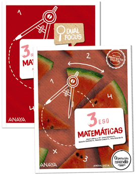 MATEMATICAS 3�ESO + DUAL FOCUS ANDALUCIA 24