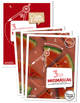 MATEMATICAS 3�ESO TRIM + DUAL FOCUS ANDALUCIA 24
