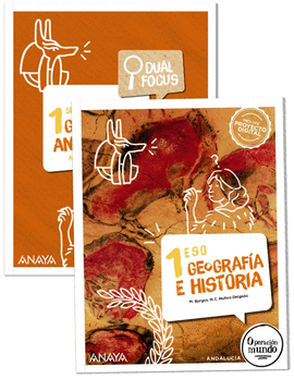 GEOGRAFIA E HISTORIA 1�ESO + DUAL FOCUS ANDALUCIA