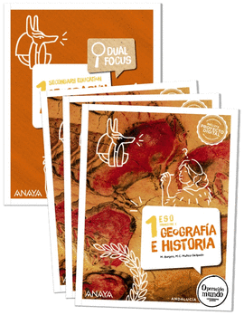 GEOGRAFIA E HISTORIA 1�ESO TRIM+DUAL FOCUS ANDALUC