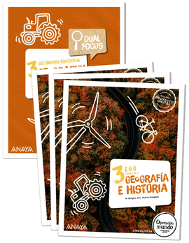 GEOGRAFIA E HISTORIA 3�ESO TRIM+DUAL FOCUS ANDALUC