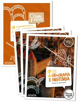 GEOGRAFIA E HISTORIA 2�ESO TRIM+DUAL FOCUS ANDALUC