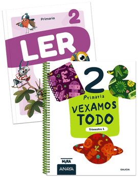 VEXAMOS TODO 2. PRIMEIRO TRIMESTRE. + LINGUA 2. LER. COUSAS NOSAS