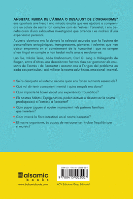 ANSIETAT, FERIDA DE L'�NIMA O DESAJUST DE L'ORGANISME