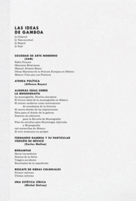 LAS IDEAS DE GAMBOA