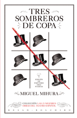 TRES SOMBREROS DE COPA