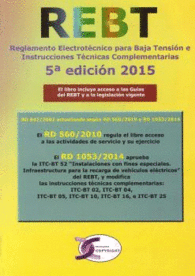 REGLAMENTO ELECTROTECNICO DE BAJA TENSION REBT 5ED R.E.B.T. REBT