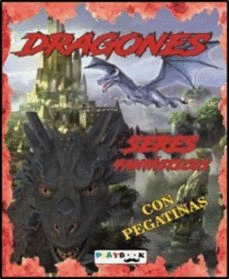 HISTORIAS DRAGONES CON PEGATINAS