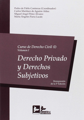CURSO DERECHO CIVIL I - VOLUMEN I