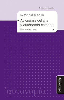 AUTONOM�A DEL ARTE Y AUTONOM�A EST�TICA