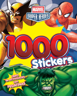 MARVEL 1000 STICKERS 1000 PEGATINAS
