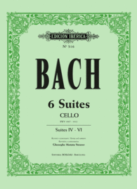 BACH 6 SUITES CHELO VOL.1 (SUITES IV-V-VI)