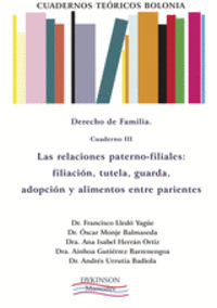 CUADERNOS TE�RICOS BOLONIA. DERECHO DE FAMILIA. CUADERNOIII