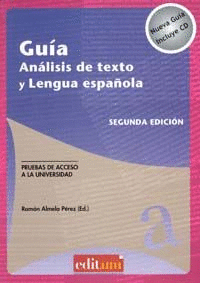 GU�A AN�LISIS TEXTO Y LENGUA ESPA�OLA