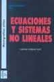 ECUACIONES Y SISTEMAS NO LINEALES