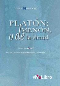 PLATON MENON O DE LA VIRTUD