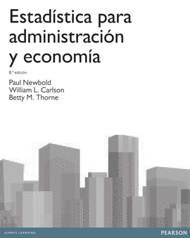 ESTADISTICA PARA ADMINISTRACION Y ECONOMIA