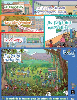 ZOOM 3 - PACK DE 6 POSTERS DU LIVRE DE L��L�VE