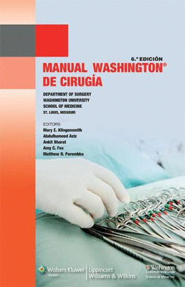(6� ED) MANUAL WASHINGTON DE CIRUGIA