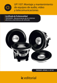 MONTAJE Y MANTENIMIENTO DE EQUIPOS DE AUDIO, VIDEO Y TELECOMUNICACIONES. TMVG0209