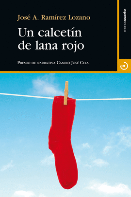 UN CALCETN DE LANA ROJO