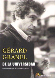 DE LA UNIVERSIDAD (EDICION Y TRADUCCION DE JORDI MASSO CASTILLA)