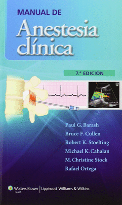 BARASH - ANESTESIA CLINICA (7 ED.)