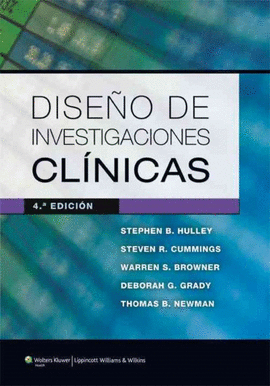 DISEO DE INVESTIGACIONES CLNICAS