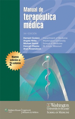 MANUAL WASHINGTON DE TERAP�UTICA M�DICA