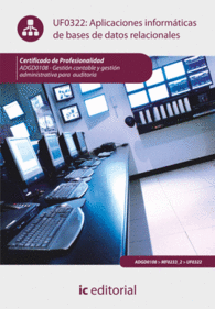 APLICACIONES INFORM�TICAS DE BASES DE DATOS RELACIONALES. ADGD0108 - GESTI�N CON