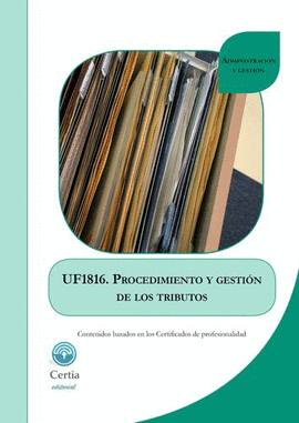 UF1816 PROCEDIMIENTO DE GESTIóN DE LOS TRIBUTOS