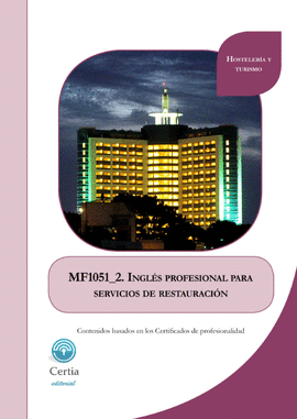 MF1051 2 INGL�S PROFESIONAL PARA SERVICIOS DE RESTAURACI�N