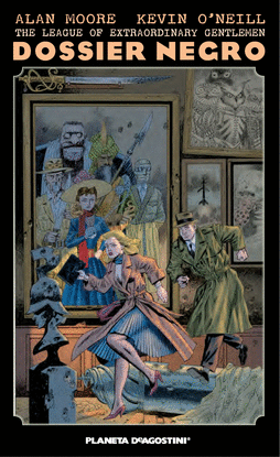 THE LEAGUE OF EXTRAORDINARY GENTLEMEN DOSSIER NEGR