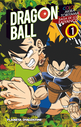 DRAGON BALL COLOR SAIYAN N� 01/03