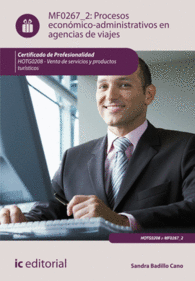 PROCESOS ECON�MICO-ADMINISTRATIVOS EN AGENCIAS DE VIAJES. HOTG0208 - VENTA DE SE
