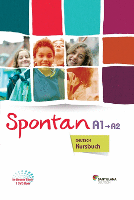 SPONTAN A1-A2 KURSBUCH + ARBEITSHEFT + DVD ROM