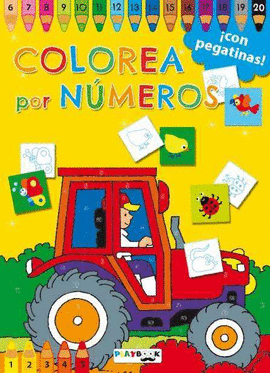 COLOREA POR N�MEROS. NARANJA