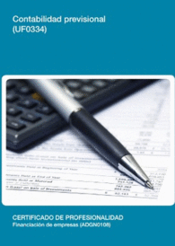 UF0334: CONTABILIDAD PREVISIONAL