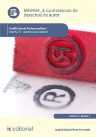 CONTRATACI�N DE DERECHOS DE AUTOR. ARGN0210 - ASISTENCIA A LA EDICI�N