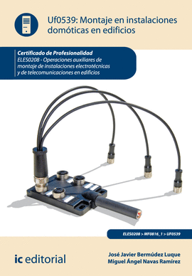 MONTAJE EN INSTALACIONES DOMOTICAS EN EDIFICIOS. ELES0208