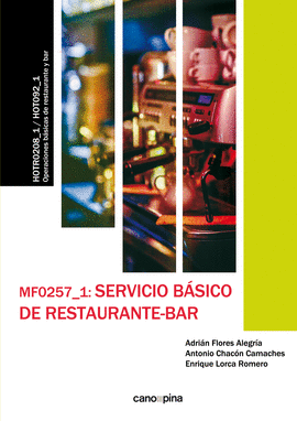 MF0257 SERVICIO BSICO DE RESTAURANTE-BAR
