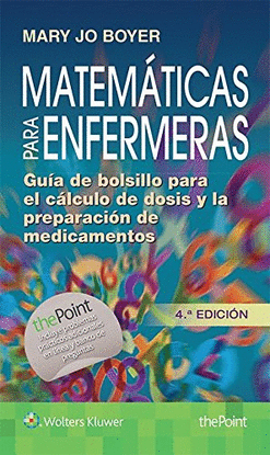MATEM�TICAS PARA ENFERMERAS